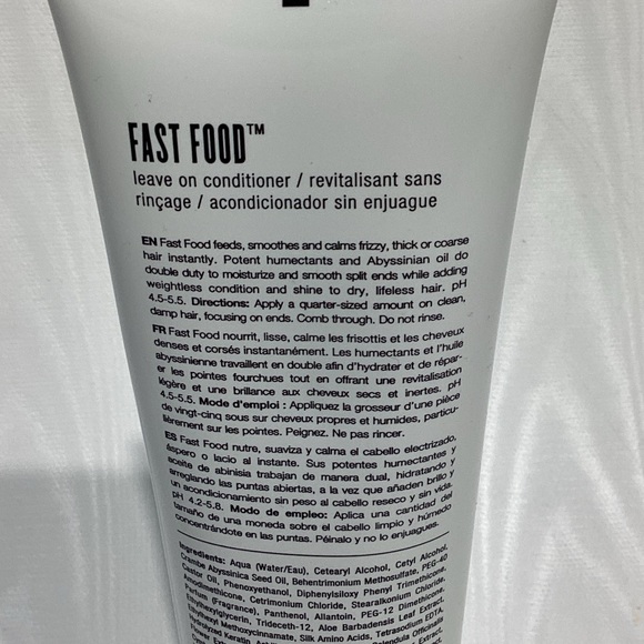 AG‎ Hair Care Fast Food Leave On Conditioner "Moisture" - Picture 3 of 4